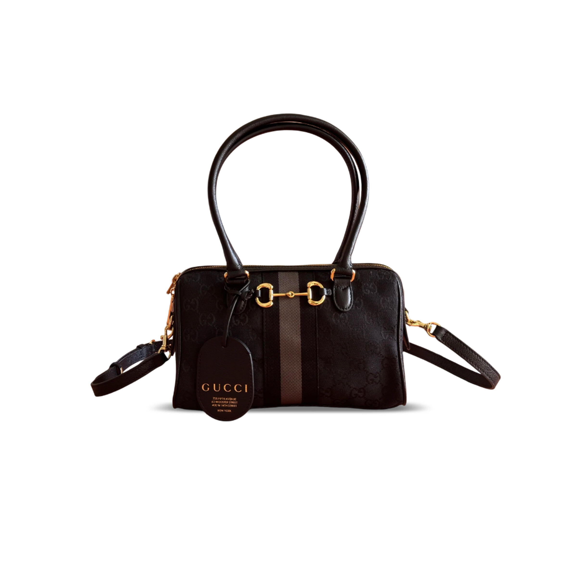 GUCCI BORSETTO MEDIUM BOSTON BAG 866732 (28*15*10cm)